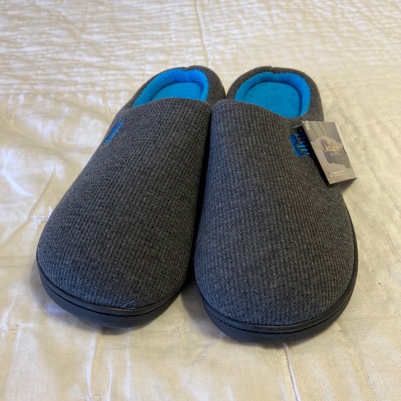 Rockdove Other - BNWOT. Rockdove Slippers. Gray and Blue.